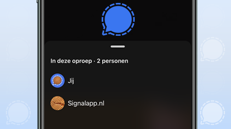 Signal update iOS: verbeteringen notificaties groepsoproepen bij gekoppelde apparaten