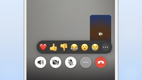 Signal update iOS: emoji-reacties tijdens videobellen met groepen