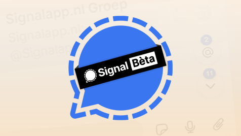Signal App Desktop Beta Vermeldingen Mentions