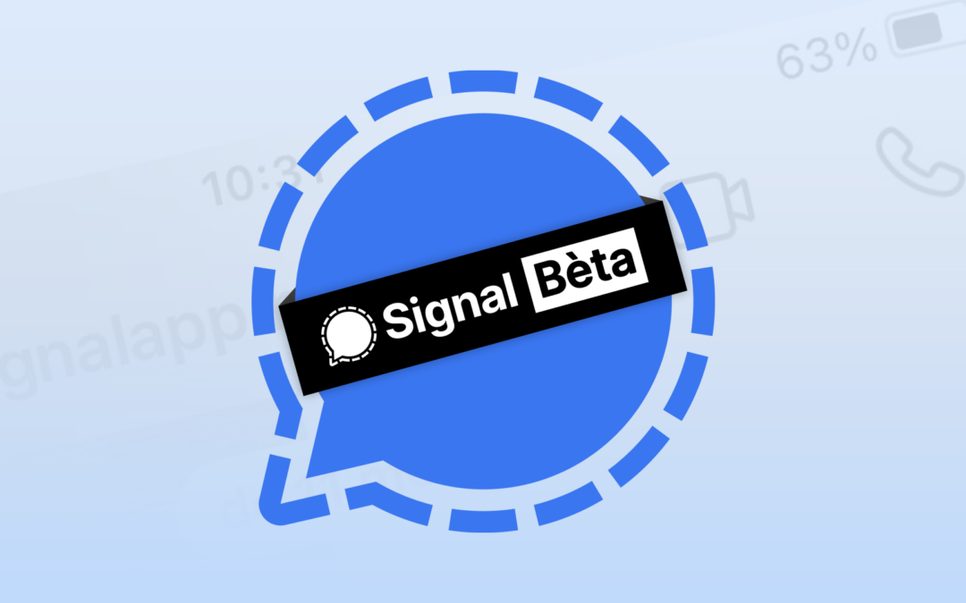 Signal update iOS: registratieproces verbeterd