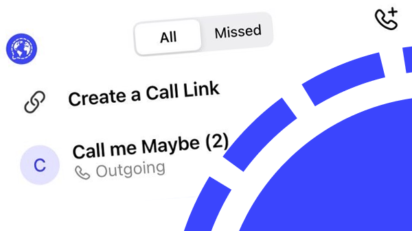 Signal update iOS: verbeteringen bij tabblad Oproepen en verder gewerkt aan polls