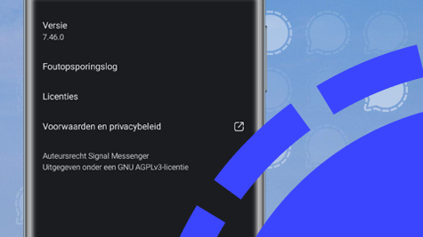 Signal update Android: veel werk gedaan rondom Signal back-ups