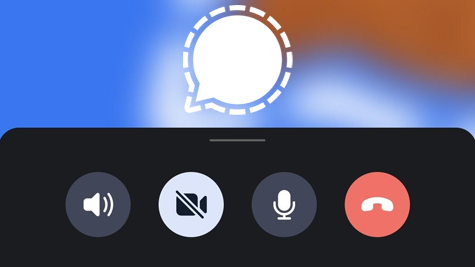 Signal update Android: nieuw design bij oproepen