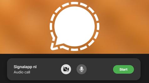 Signal update Desktop: nieuw design voor bellen en videobellen