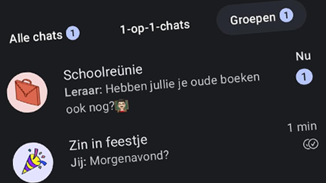 Signal update Android: chatmappen voor veel beter overzicht van je chats