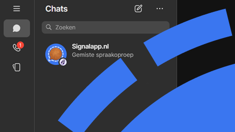 Signal Desktop update: indicator gemiste oproepen beter gesynchroniseerd