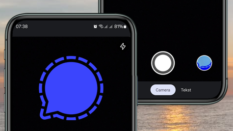 Signal update Android: video’s met licht opnemen en direct veilig versturen