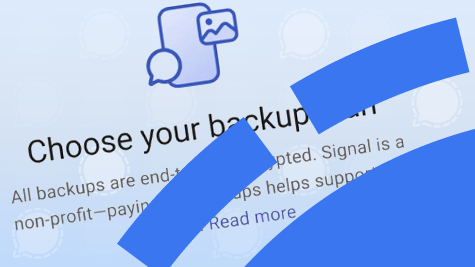 Signal update iOS: verder gewerkt aan Signal back-ups voor iPhone