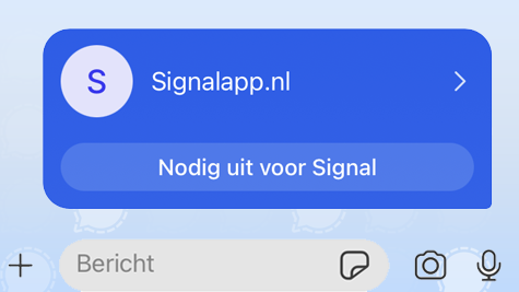Signal update iOS: VoiceOver-ondersteuning voor reacties, stickers en achtergrondkleuren