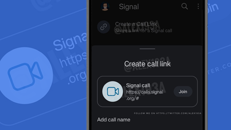 Signal update Android: links voor oproepen (oproeplinks) en meer!