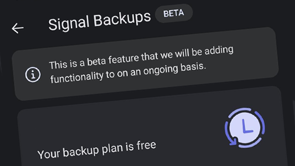 Nieuwe Signal-updates voor Android, iOS en Desktop vooral gericht op back-ups