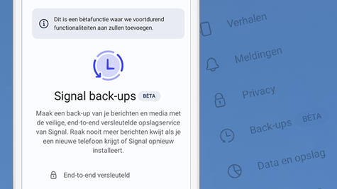 Signal back-ups: wat weten we al?