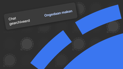 Signal Desktop update: chats openen nu nóg sneller