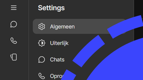 Signal Desktop update: Instellingen voortaan in het hoofdscherm