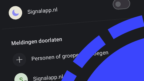 Signal Desktop update: Signal werkt aan meldingsprofielen