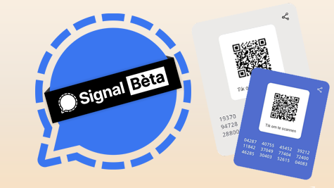 Signal update Desktop: veiligheidsnummers aangepast voor komst gebruikersnamen