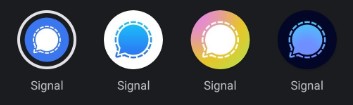 Voorbeeld Signal App Icoon Aanpassen 